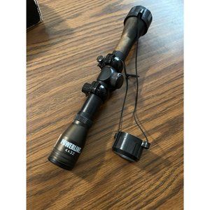 Powerline matte black 4x32 rifle scope